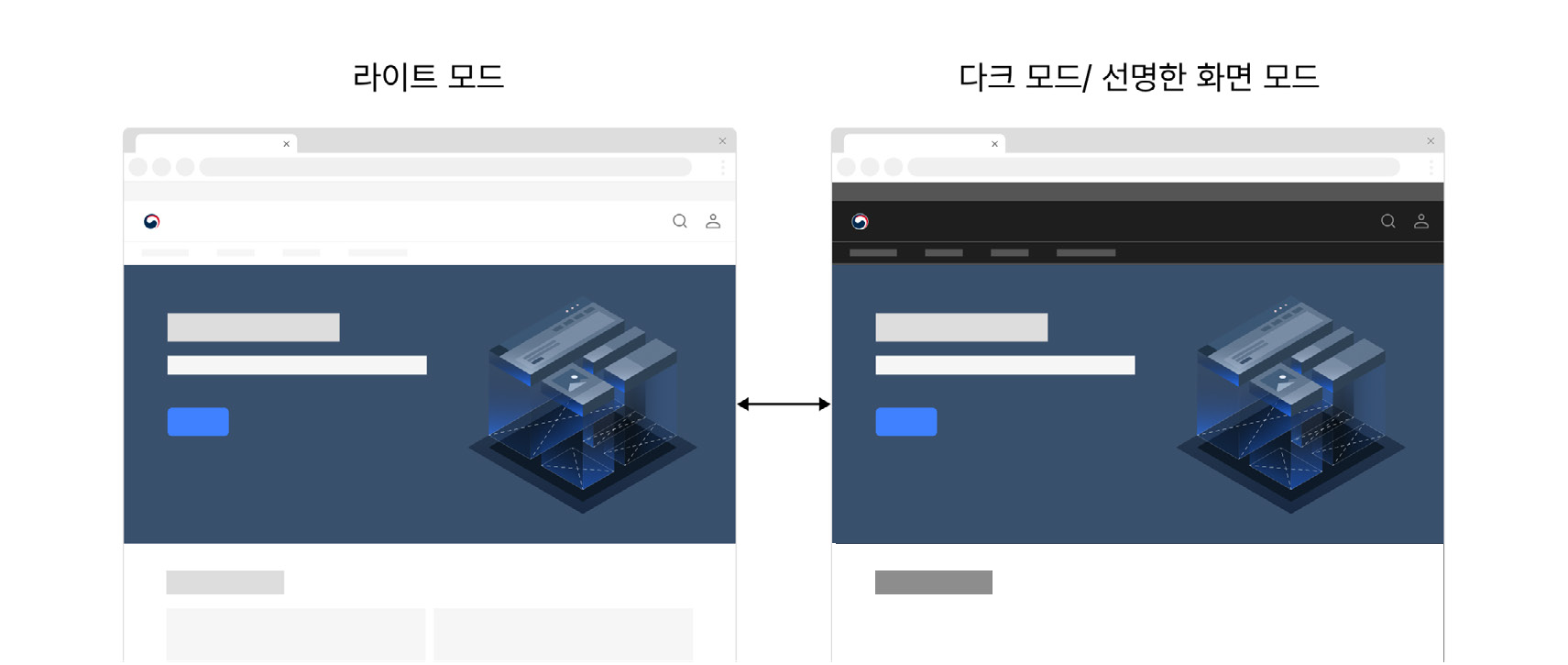 선명한-모드-기본-모드-비해